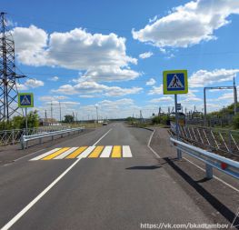 В Тамбовской области составили необычный рейтинг дорожных объектов 2022 года нацпроекта «Безопасные качественные дороги»