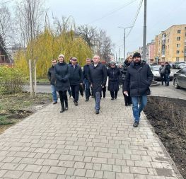 Глава администрации Тамбова Максим Косенков оценил масштабный ремонт улицы Энгельса